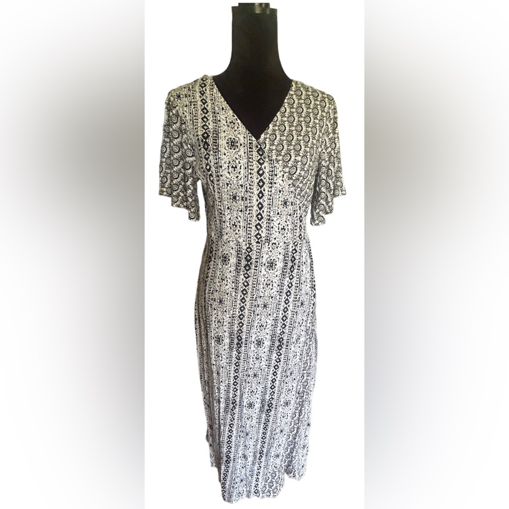 New Directions Cross over Wrap Maci dress, PL